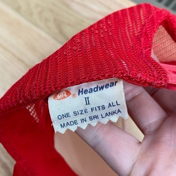 Vintage Troy-Bilt Trucker Hat Snap Back Men’s Red - Picture 5 of 7